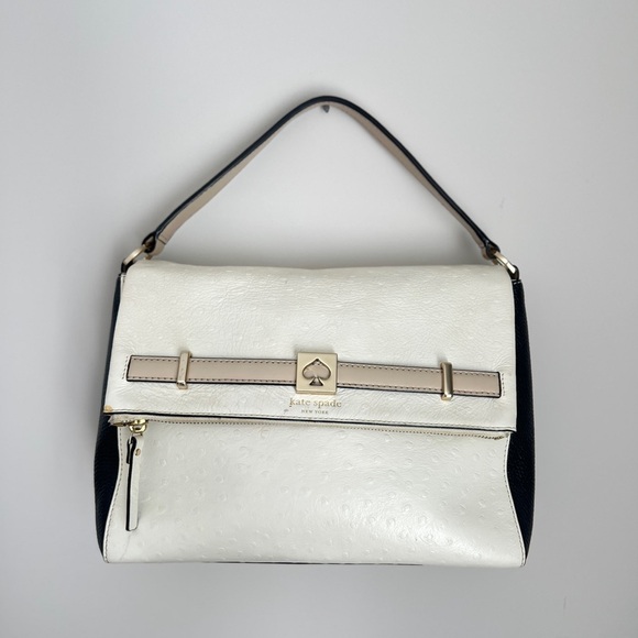 Kate Spade White and Black Women's Bag - Picture 5 of 12